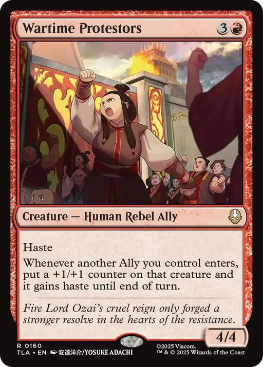 Wartime Protestors (160) [Avatar: The Last Airbender]