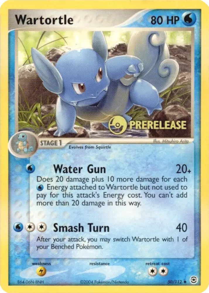 Wartortle (50/112) (Prerelease) [EX: FireRed & LeafGreen] - Pokemon Single