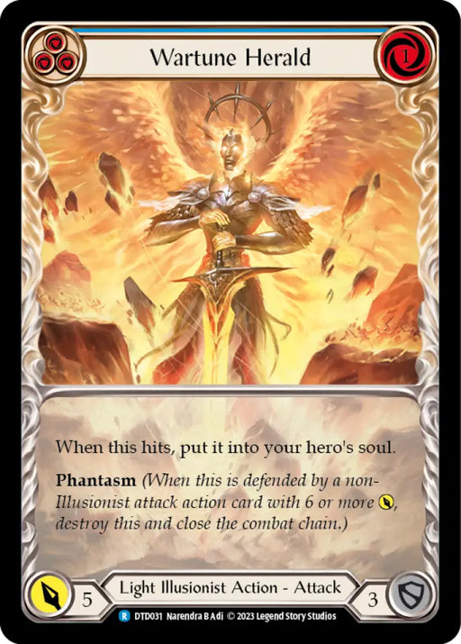 Wartune Herald (Blue) [Dusk Till Dawn] - Flesh And Blood Single