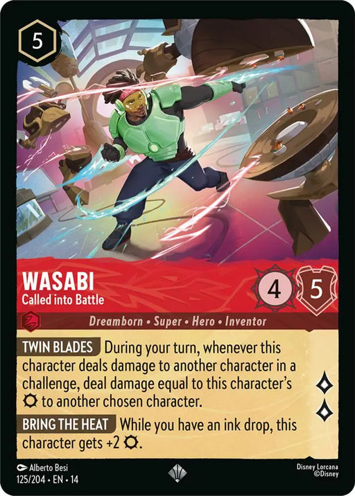 Wasabi - Called into Battle (125/204) [Hyperia City]
