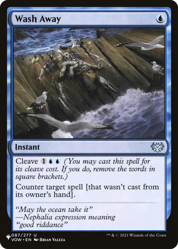 Wash Away [The List] - MTG Single