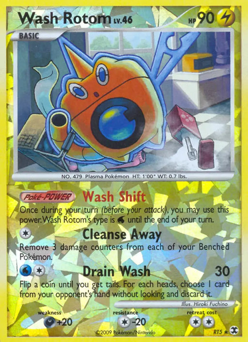 Wash Rotom (RT5) [Platinum: Rising Rivals] - Pokemon Single