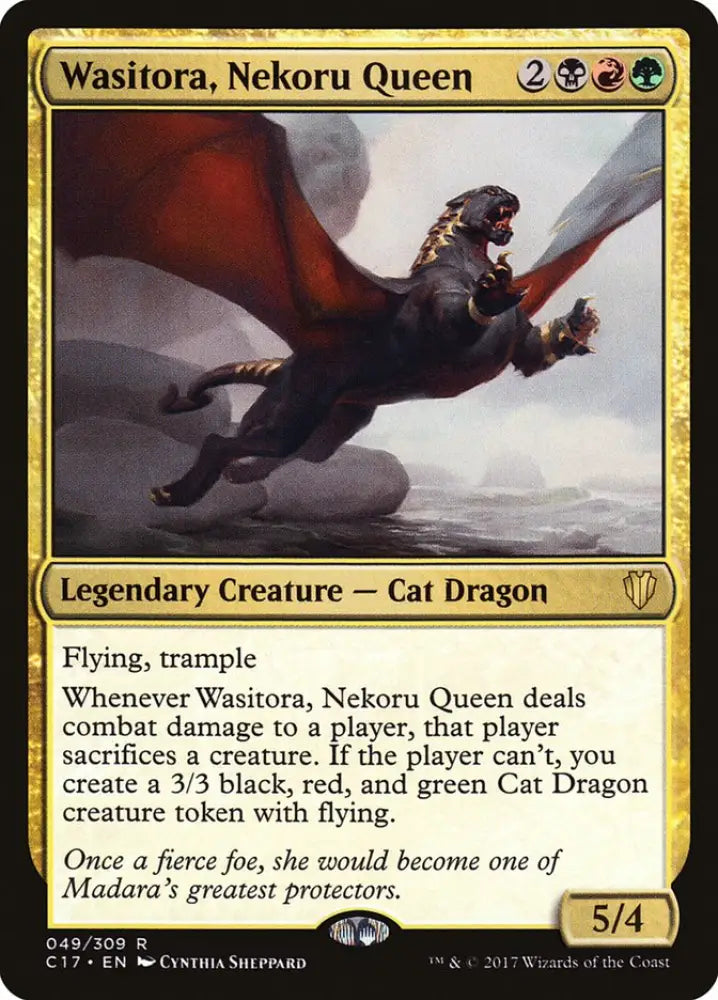 Wasitora Nekoru Queen [Commander 2017] - MTG Single