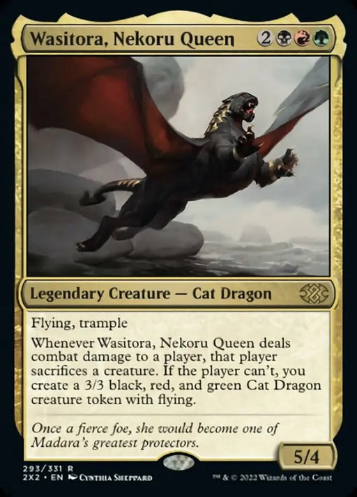 Wasitora Nekoru Queen [Double Masters 2022] - MTG Single