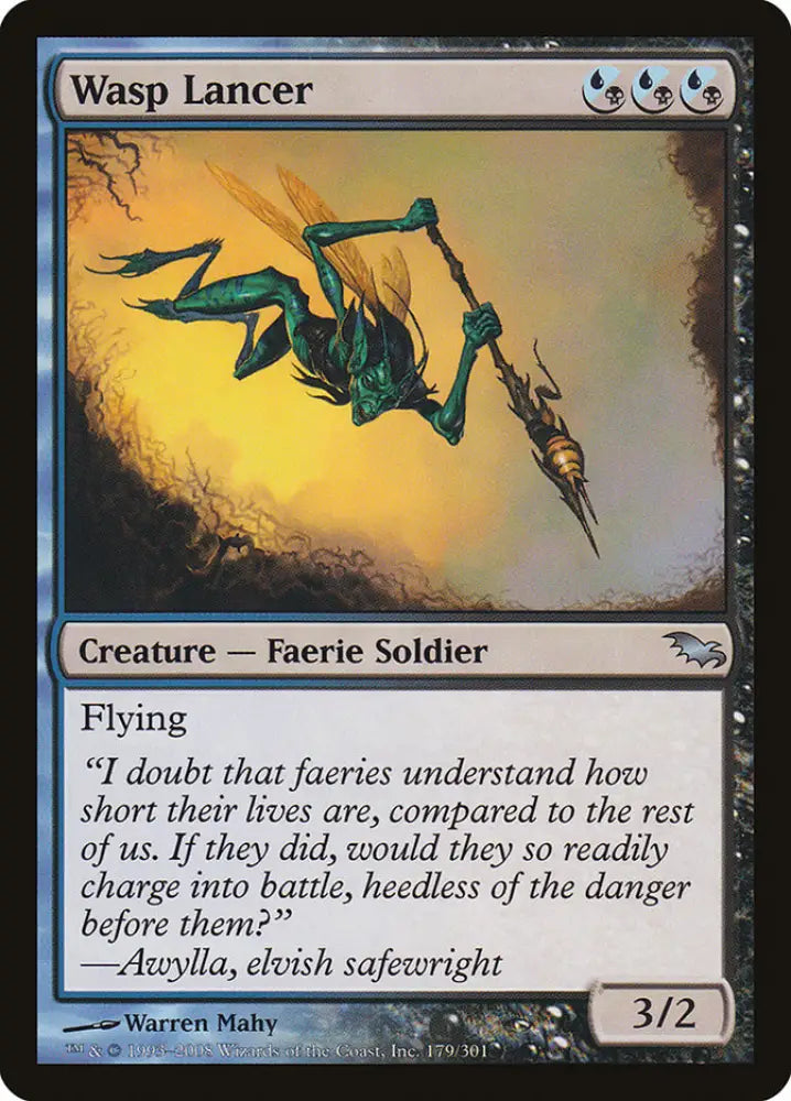 Wasp Lancer [Shadowmoor] - MTG Single