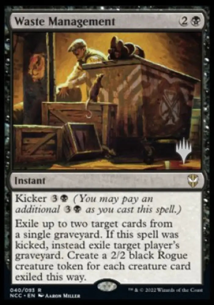 Waste Management (Promo Pack) [Streets of New Capenna Commander Promos] - MTG Single