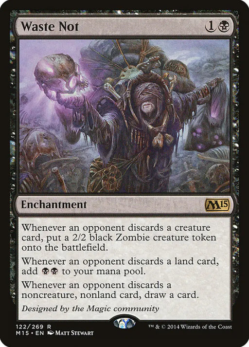 Waste Not [Magic 2015] - MTG Single
