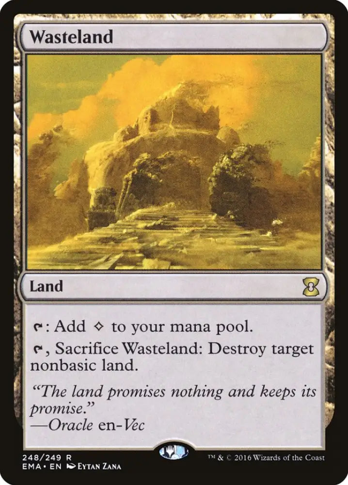 Wasteland [Eternal Masters] - MTG Single