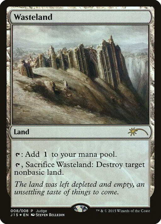Wasteland [Judge Gift Cards 2015] - MTG Single