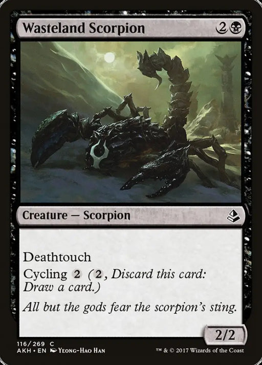 Wasteland Scorpion [Amonkhet] - MTG Single
