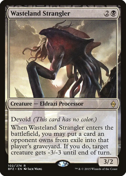 Wasteland Strangler [Battle for Zendikar] - MTG Single