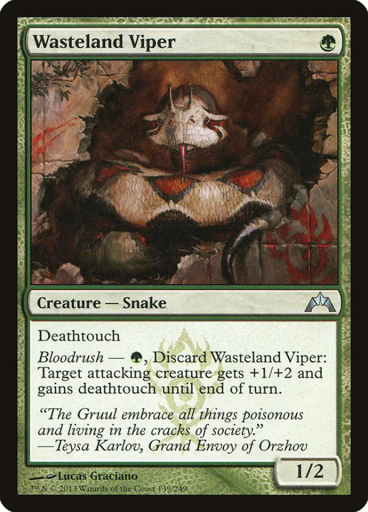 Wasteland Viper [Gatecrash] - MTG Single