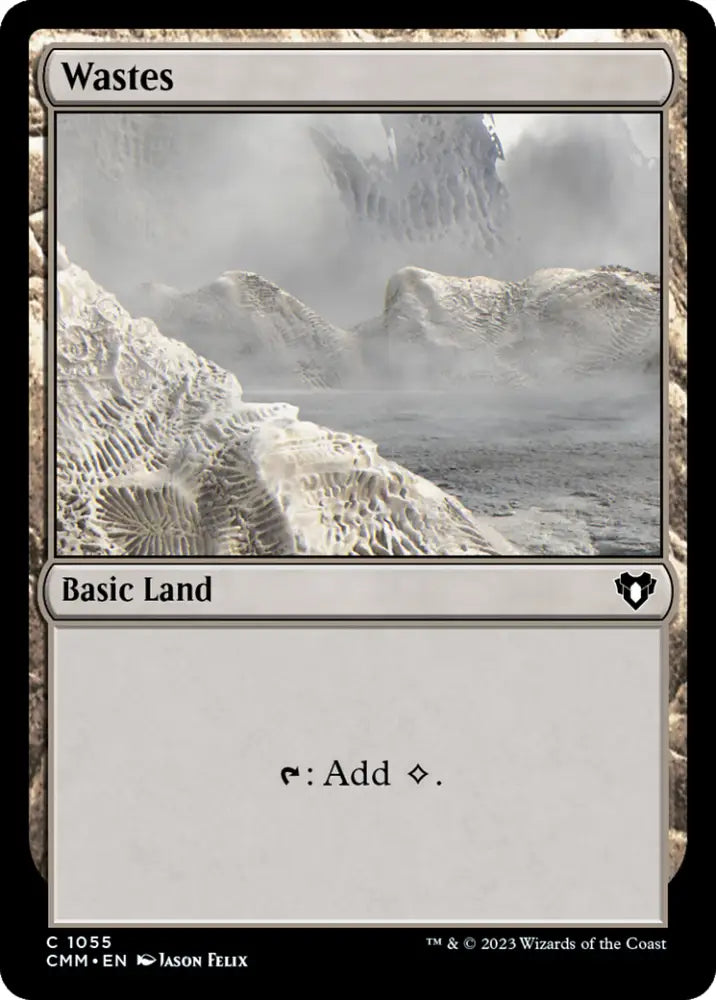 Wastes (1055) [Commander Masters] - MTG Single