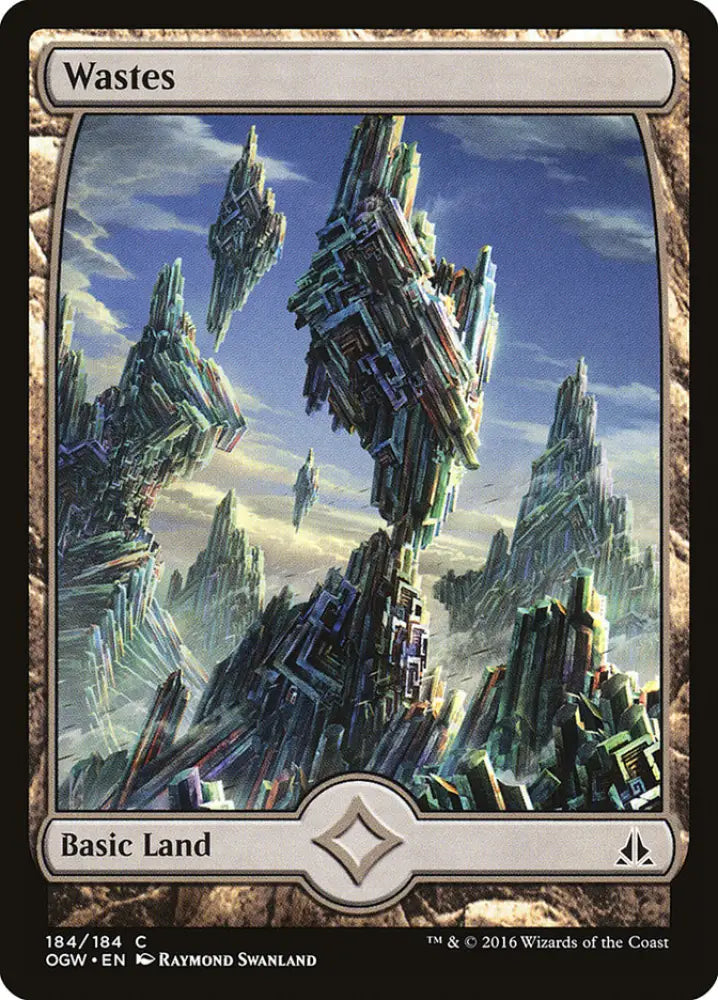 Wastes (184) (Full Art) [Oath of the Gatewatch] - MTG Single
