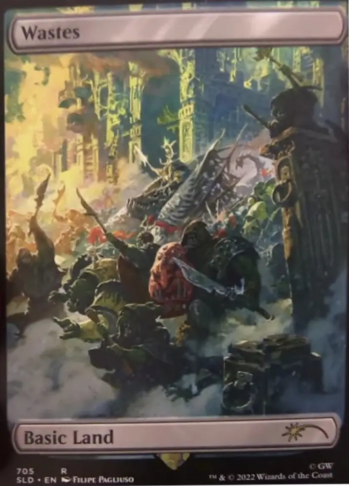 Wastes (705) (Extended Art) [Secret Lair Drop Promos] - MTG Single