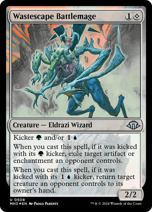 Wastescape Battlemage (Ripple Foil) [Modern Horizons 3] - MTG Single