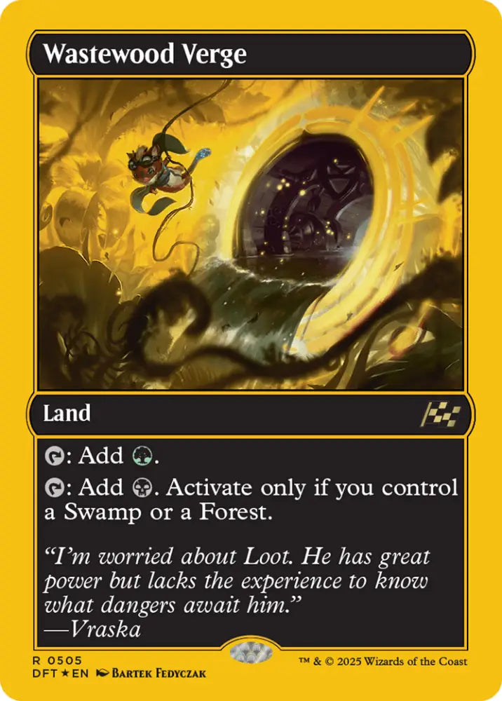 Wastewood Verge (First-Place Foil) [Aetherdrift] - MTG Single
