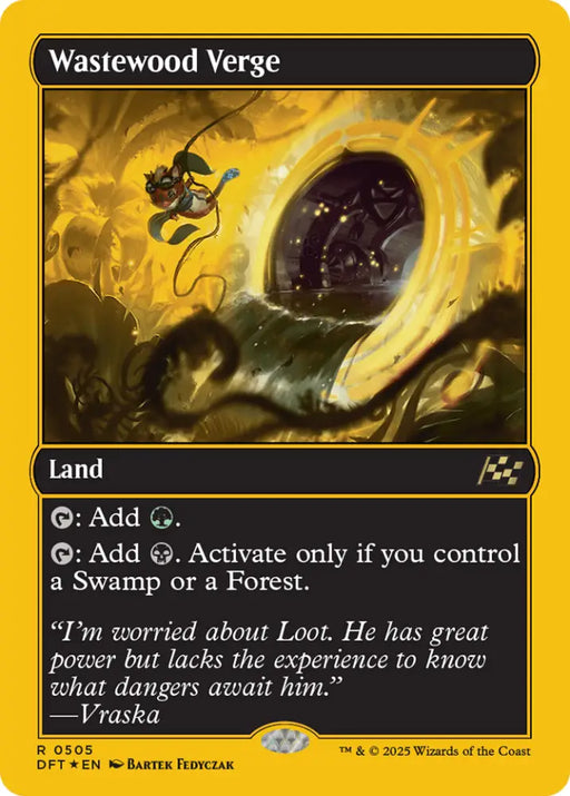 Wastewood Verge (First-Place Foil) [Aetherdrift] - MTG Single