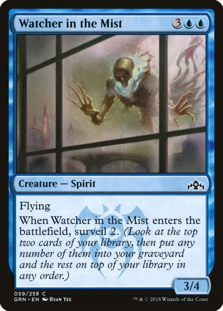 Watcher in the Mist [Guilds of Ravnica] - MTG Single