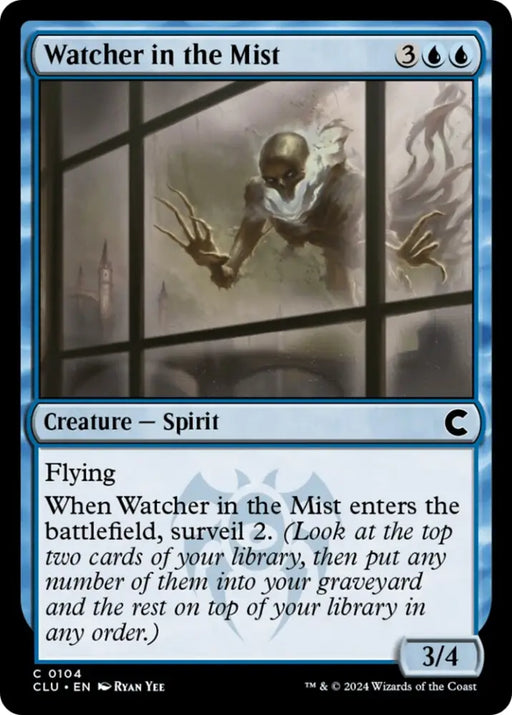 Watcher in the Mist [Ravnica: Clue Edition] - MTG Single
