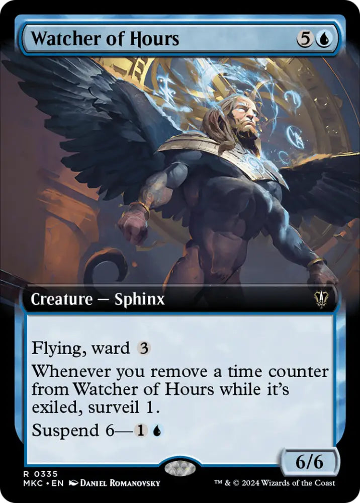 Watcher of Hours (Extended Art) [Murders at Karlov Manor Commander] - MTG Single