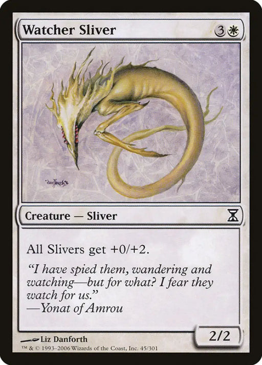 Watcher Sliver [Time Spiral] - MTG Single