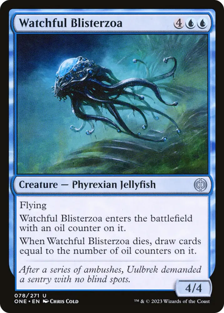 Watchful Blisterzoa [Phyrexia: All Will Be One] - MTG Single