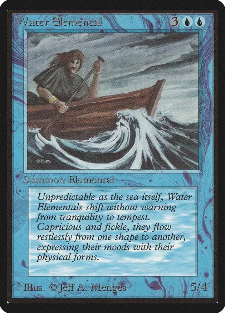 Water Elemental [Beta Edition] - MTG Single