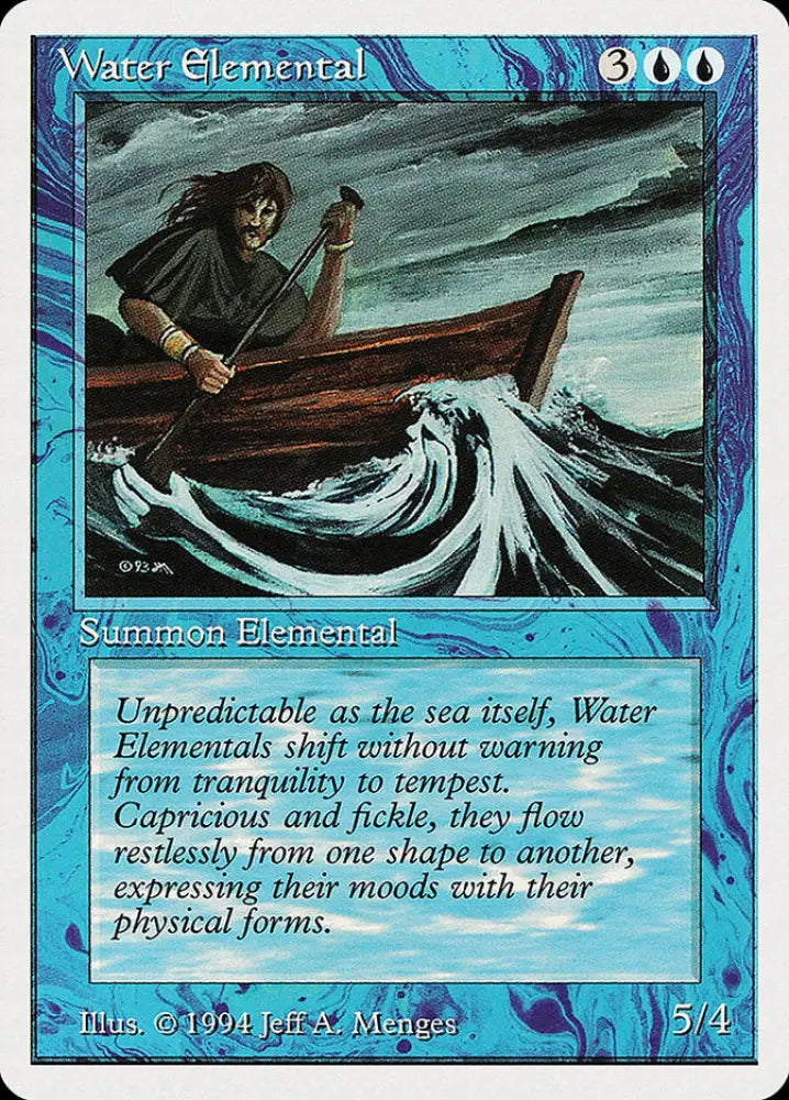 Water Elemental [Summer Magic / Edgar] - MTG Single