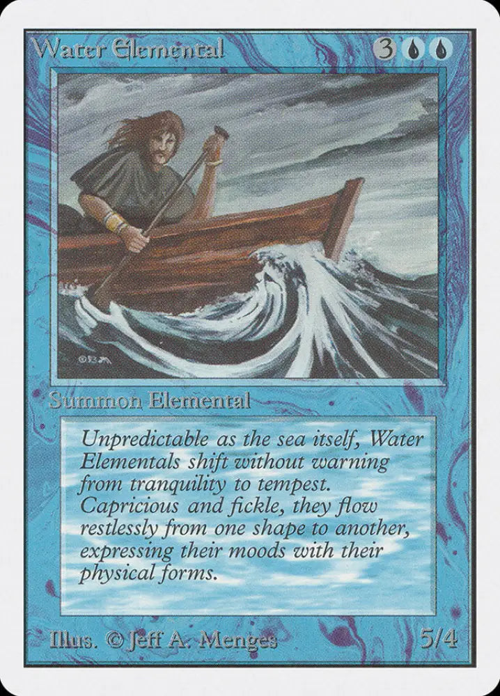 Water Elemental [Unlimited Edition] - MTG Single
