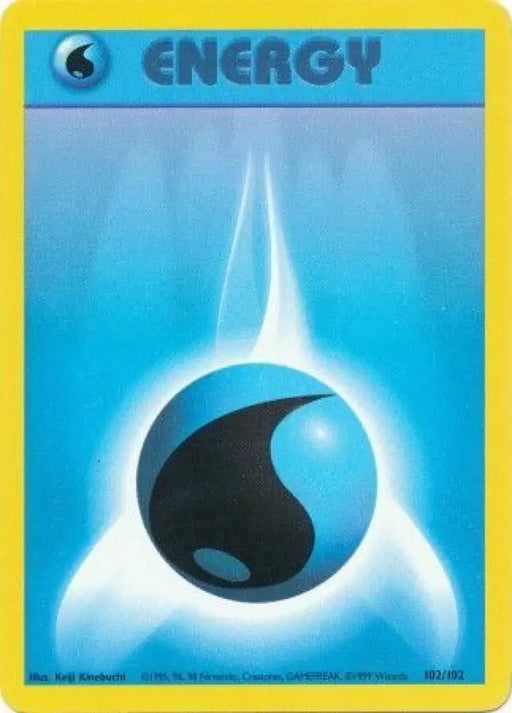 Water Energy (102/102) [Base Set Unlimited] - Pokemon Single