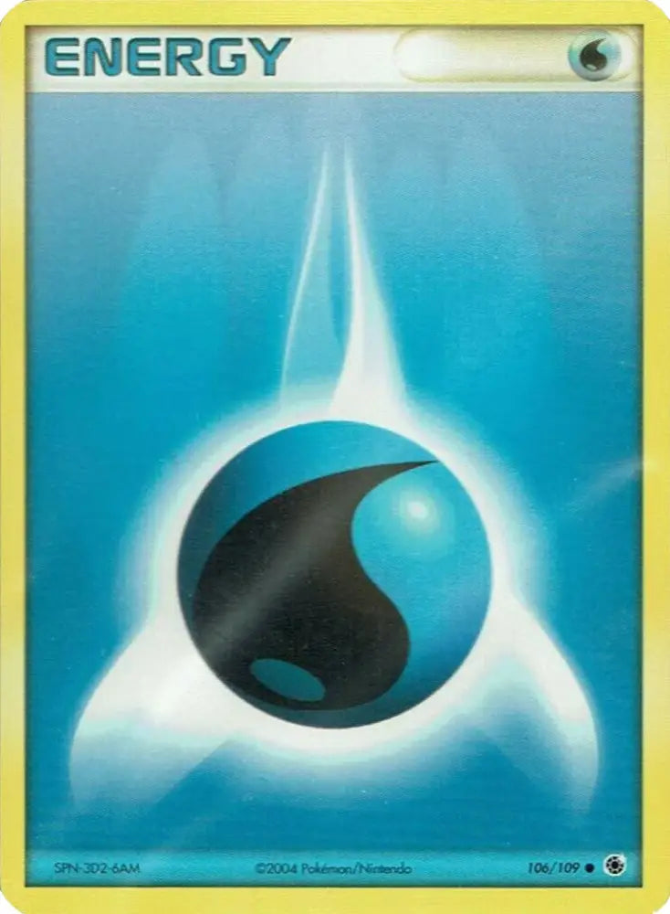 Water Energy (106/109) [EX: Battle Stadium] - Pokemon Single