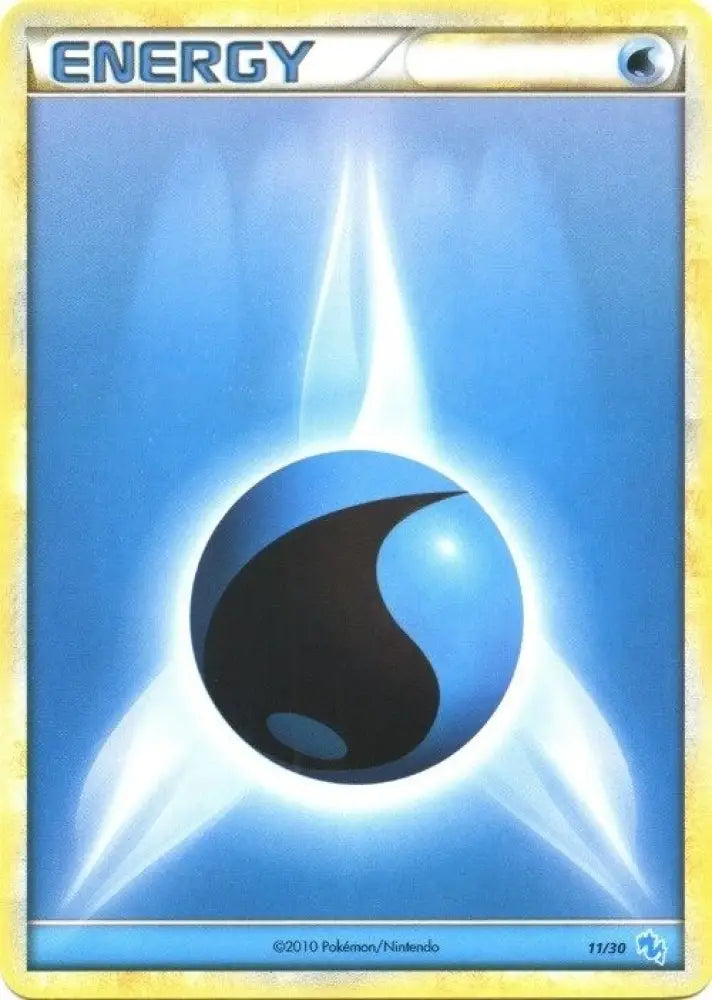 Water Energy (11/30) [HeartGold & SoulSilver: Trainer Kit - Gyarados] - Pokemon Single