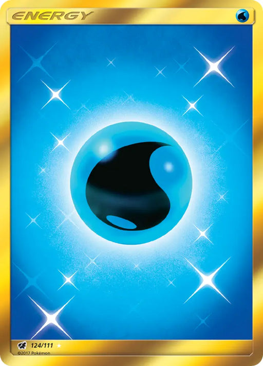 Water Energy (124/111) [Sun & Moon: Crimson Invasion] - Pokemon Single