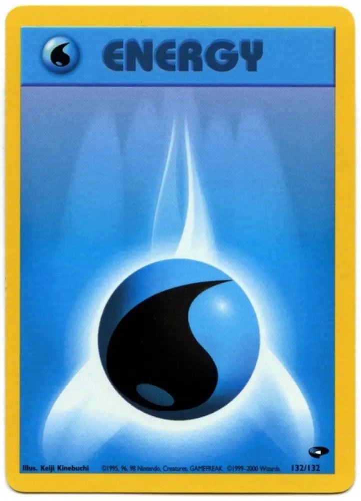 Water Energy (132/132) [Gym Heroes Unlimited] - Pokemon Single