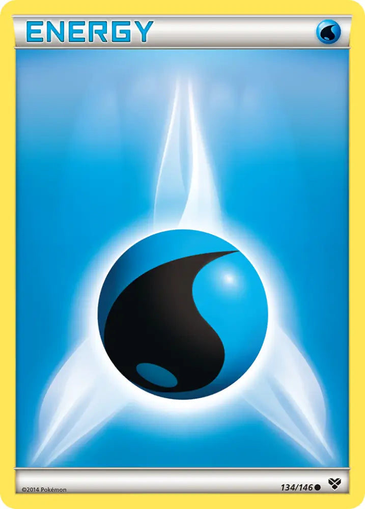 Water Energy (134/146) [XY: Base Set] - Pokemon Single