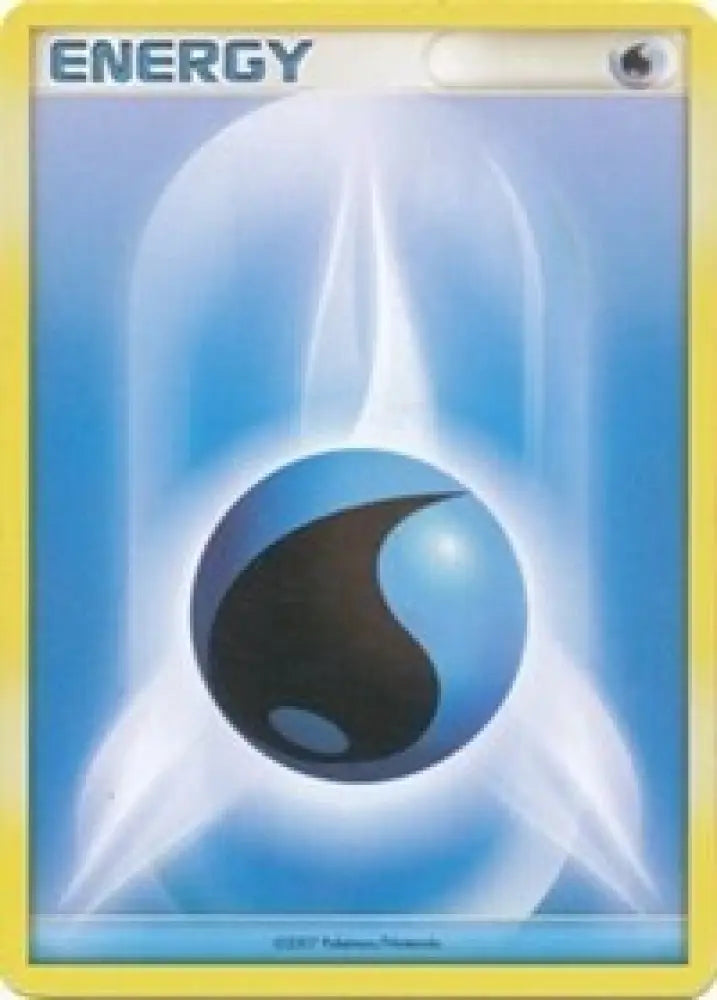 Water Energy (2007 Unnumbered D P Style) [League & Championship Cards] - Pokemon Single