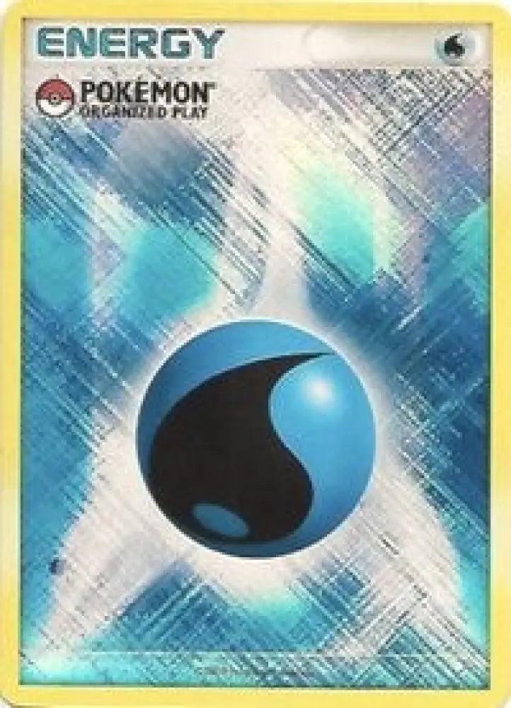 Water Energy (2009 Unnumbered POP Promo) [League & Championship Cards] - Pokemon Single