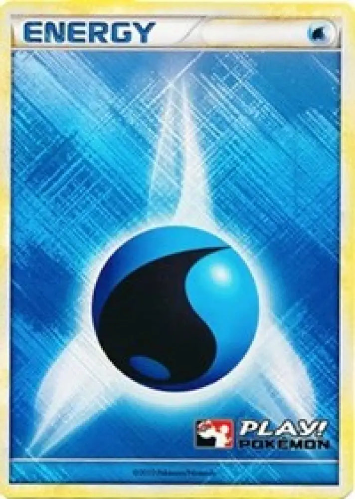 Water Energy (2010 Play Pokemon Promo) [League & Championship Cards] - Pokemon Single