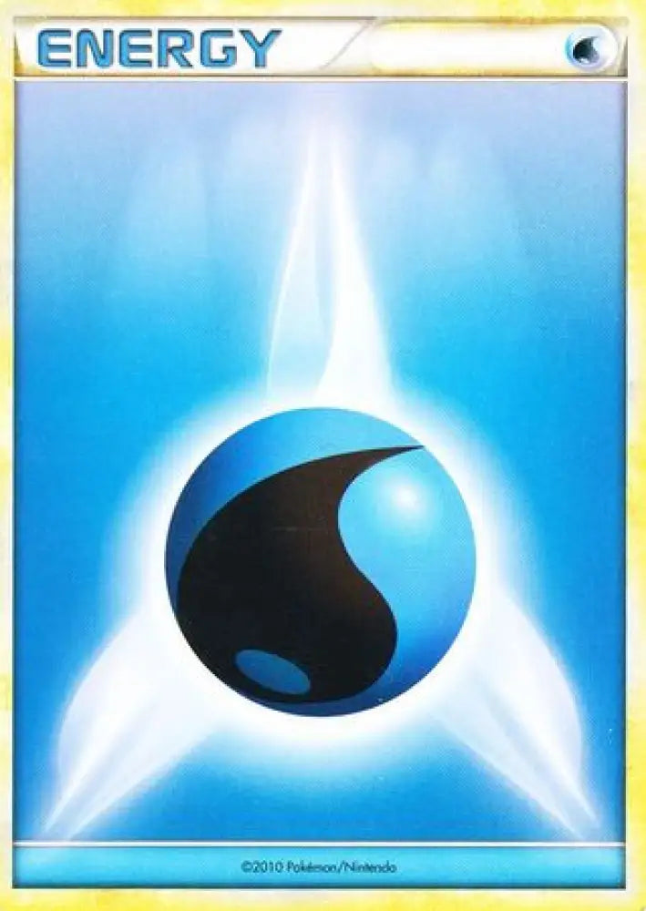 Water Energy (2010 Unnumbered HGSS Style) [League & Championship Cards] - Pokemon Single