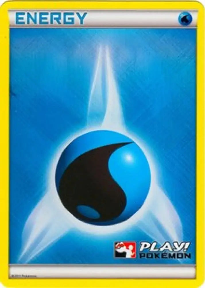 Water Energy (2011 Play Pokemon Promo) [League & Championship Cards] - Pokemon Single