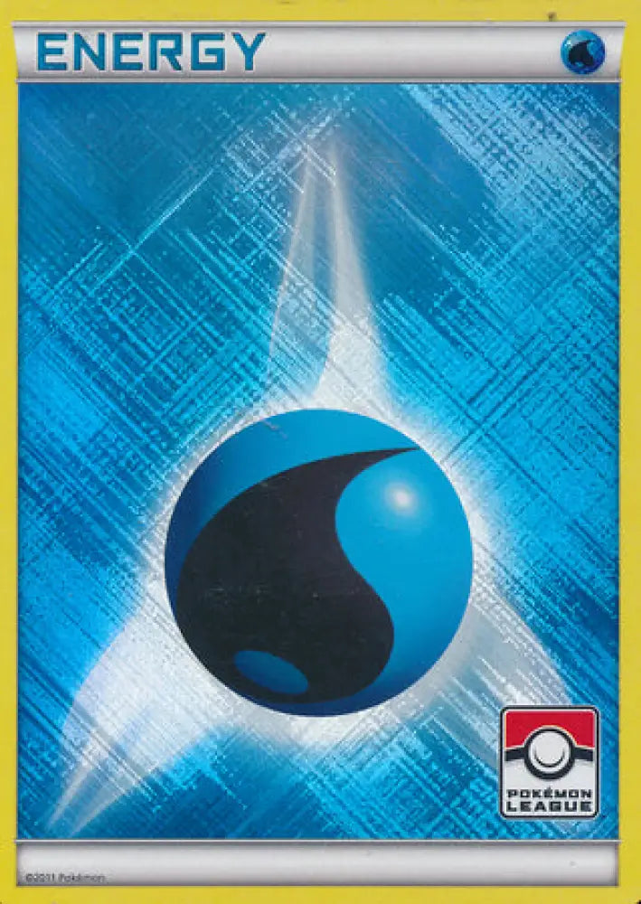 Water Energy (2011 Pokemon League Promo) [League & Championship Cards] - Pokemon Single