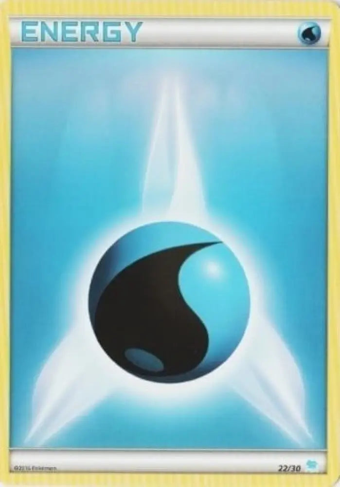 Water Energy (22/30) [XY: Trainer Kit 3 - Suicune] - Pokemon Single