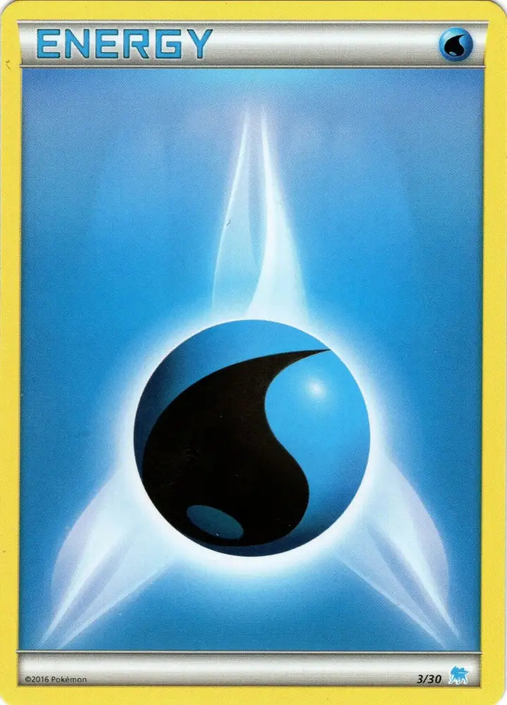 Water Energy (3/30) [XY: Trainer Kit 3 - Suicune] - Pokemon Single