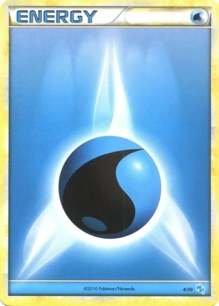 Water Energy (4/30) [HeartGold & SoulSilver: Trainer Kit - Gyarados] - Pokemon Single