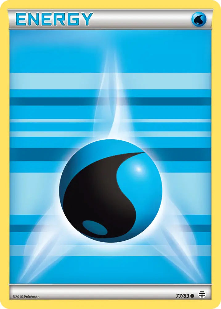 Water Energy (77/83) [XY: Generations] - Pokemon Single