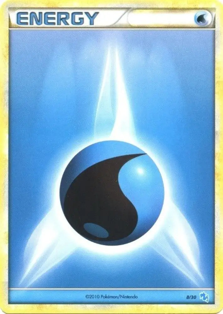 Water Energy (8/30) [HeartGold & SoulSilver: Trainer Kit - Gyarados] - Pokemon Single