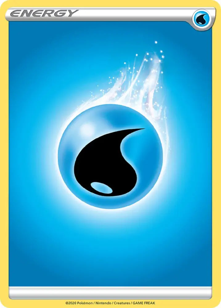 Water Energy [Sword & Shield: Base Set] - Pokemon Single