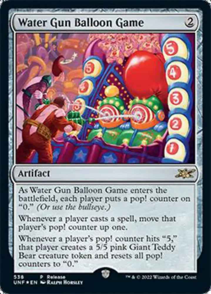 Water Gun Balloon Game [Unfinity] - MTG Single