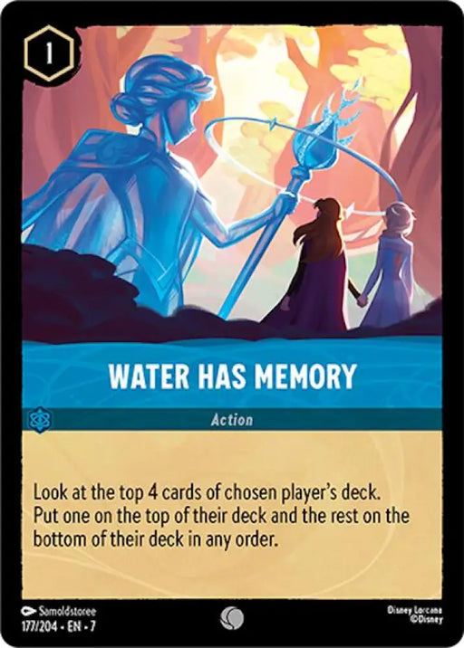 Water Has Memory (177/204) [Archazia’s Island] - Lorcana Single